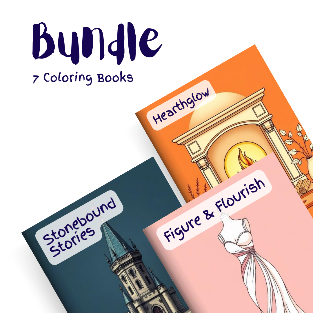 Fireside Chapters Bundle – 7 Coloring Books