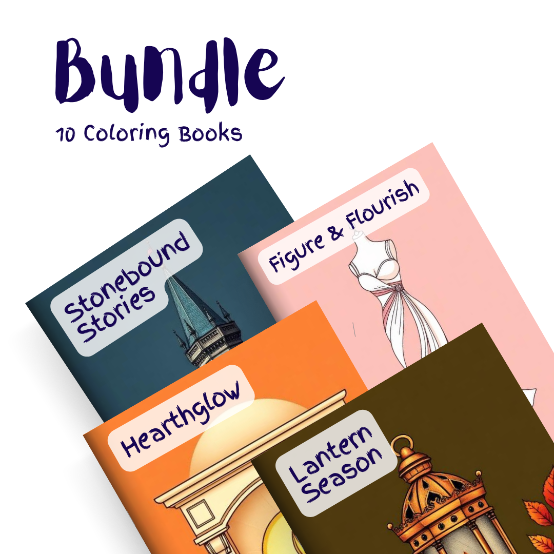 Velvet Season Bundle – 10 Coloring Books